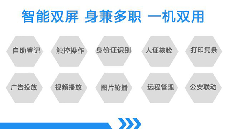 機(jī)關(guān)政務(wù)寫字樓電信移動大廳博奧智能雙屏自助訪客一體機(jī)來訪人員登記管理系統(tǒng)
